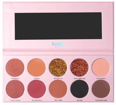 Paletas de sombras 'ExEyeshadow' de Krash Kosmetics.